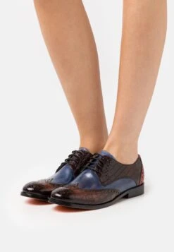 MELVIN & HAMILTON Amelie 3 - Derbies - French Blue/Marone/Beige/Orange