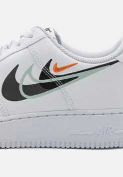 Nike Sportswear Air Force 1 Unisex - Baskets Basses - White/Ash/Black/Light Silver/Bright Mandarin -Chaussure Belle Promos Boutique 17ad6f7df7834e36b0bca71b69d8198e