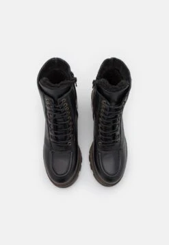 Anna Field Leather Winter Bootie - Bottes De Neige - Black -Chaussure Belle Promos Boutique 1f7766b6380b43249c97d206d76344de