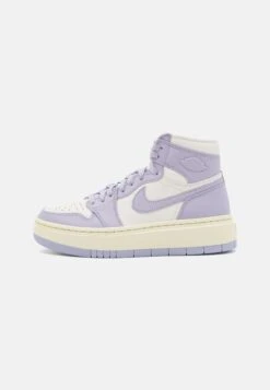 Air Jordan 1 Elevate Mid - Baskets Montantes - Sail/Titanium/Coconut Milk -Chaussure Belle Promos Boutique 34f08ed96b5740a68b633e52ff30323f