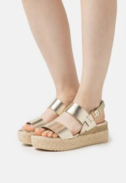 Anna Field Espadrilles - Gold