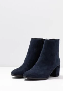 Anna Field Leather - Bottines - Dark Blue -Chaussure Belle Promos Boutique 429e81f6fdf84fb7aef3adb9f1faa7be