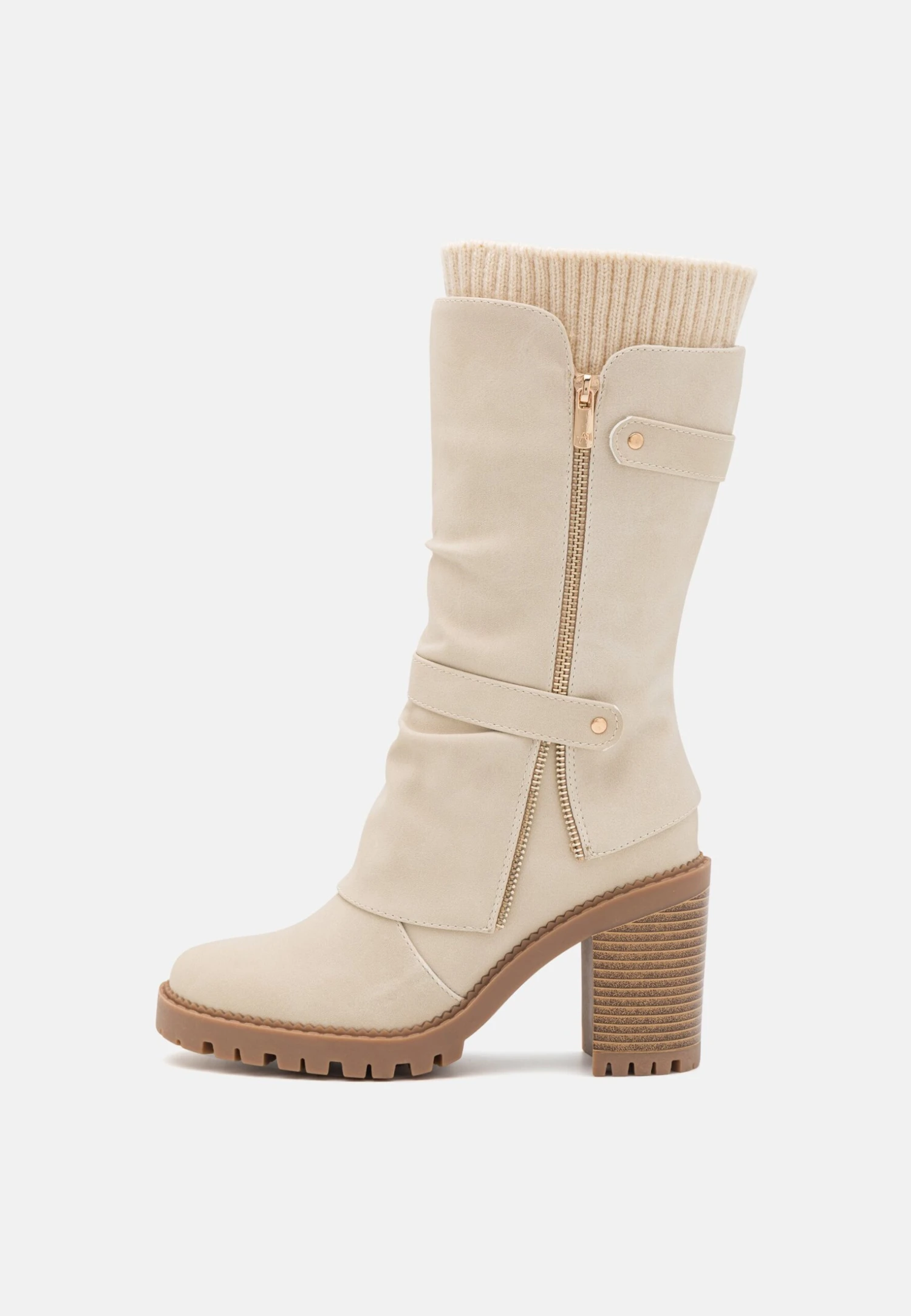 Anna Field Bottes - Beige 2 Anna Field Bottes - Beige – Image 2