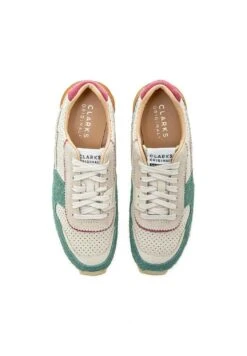 Clarks Originals Torrun - Baskets Basses - Green Combi -Chaussure Belle Promos Boutique 5016c2d8716e4d1eb4344bb476f77320