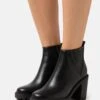 Anna Field Bottines À Talons Hauts - Black