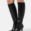Anna Field Bottes À Talons Hauts - Black
