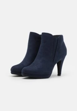 Anna Field Bottines À Talons Hauts - Dark Blue -Chaussure Belle Promos Boutique 6958e58029384df2844b70d9d031e723