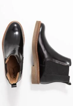 Kickers Oxfordchic - Boots À Talons - Noir -Chaussure Belle Promos Boutique 735da72e36f84f51be6fc459420c3803