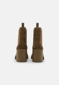 Pier One Leather - Bottines À Talons Hauts - Khaki 9 Pier One Leather - Bottines À Talons Hauts - Khaki -Chaussure Belle Promos Boutique 82e4380308ac44f19d33d6cff9f92202