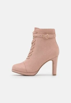 Bottines À Lacets - Light Pink -Chaussure Belle Promos Boutique 8a83d9232f404e33a7a0ac886e469173