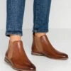 Anna Field Leather - Boots À Talons - Cognac