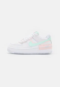 Nike Sportswear W Af1 Shadow - Baskets Basses - White/Atmosphere/Mint Foam/Football Grey/White