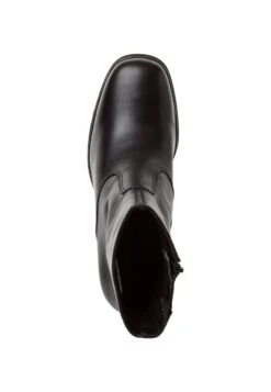 Tamaris Bottines À Talons Hauts - Black Leather -Chaussure Belle Promos Boutique a5ddee68c0ba4d0c8d7878fa3f9951c1