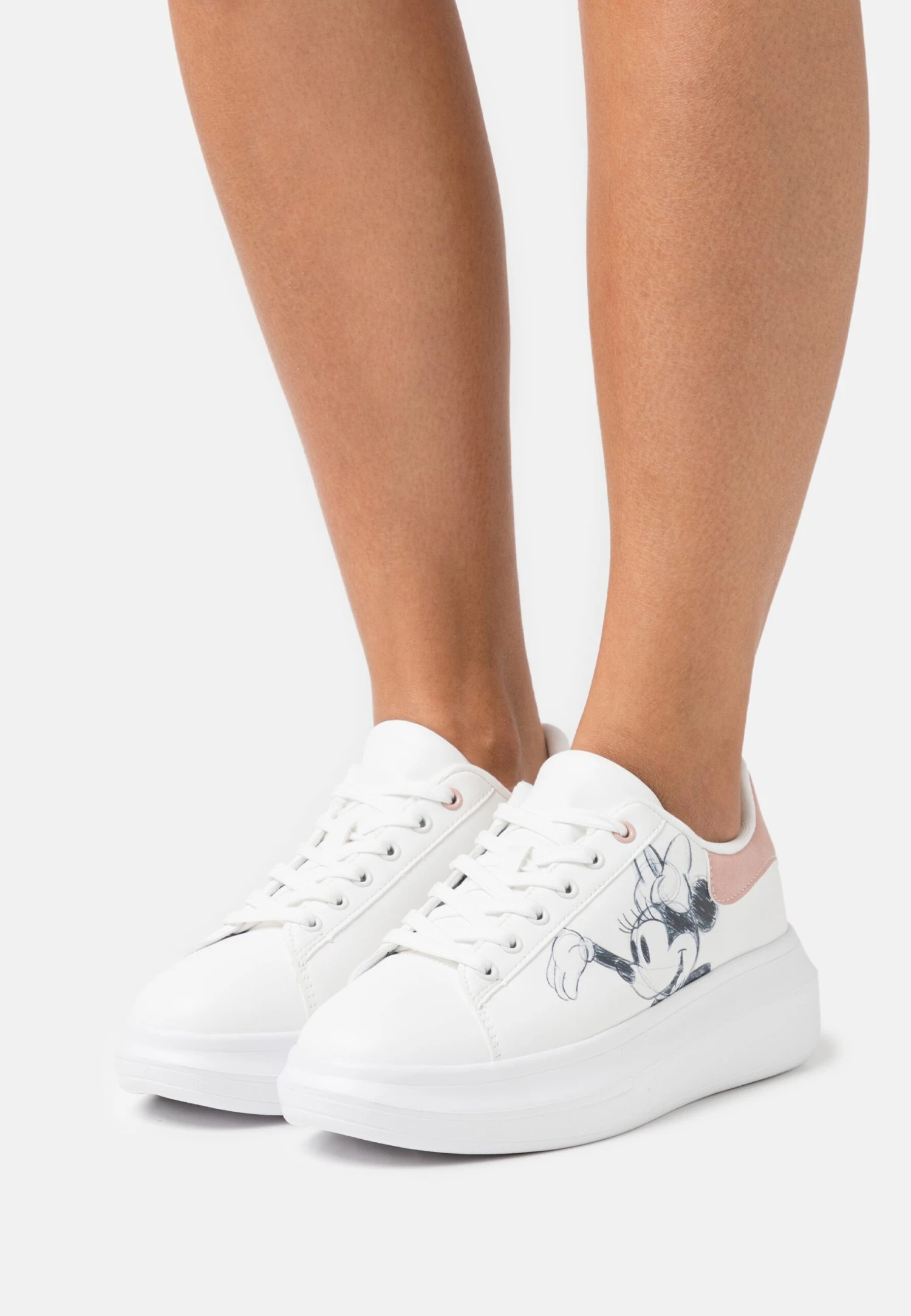 Anna Field Disney Mickey Mouse - Baskets Basses - White/Light Pink 1 Anna Field Disney Mickey Mouse - Baskets Basses - White/Light Pink