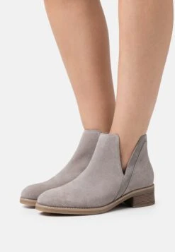 Anna Field Leather - Boots À Talons - Grey
