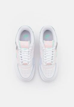 Nike Sportswear W Af1 Shadow - Baskets Basses - White/Atmosphere/Mint Foam/Football Grey/White -Chaussure Belle Promos Boutique b44b3dee0dea422ca8177f8996015811