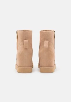 Anna Field Leather Winter Boot - Boots À Talons - Beige -Chaussure Belle Promos Boutique b6450cf8fad04e6ba8292be8ca53747c