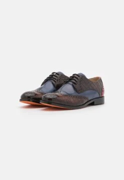 MELVIN & HAMILTON Amelie 3 - Derbies - French Blue/Marone/Beige/Orange -Chaussure Belle Promos Boutique d68956615c564235b38389c3bbdfee50