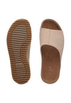 Clarks Brookleighflow - D - Mules - Beige -Chaussure Belle Promos Boutique e31243d3a1af457ea54aa0c873051fa3