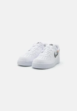 Nike Sportswear Air Force 1 Unisex - Baskets Basses - White/Ash/Black/Light Silver/Bright Mandarin -Chaussure Belle Promos Boutique f37bef457be445d6980c3e8d2ffcc666